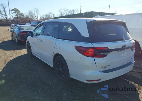 2024 Honda Odyssey Sport z USA, uszkodzony, nr VIN 5FNRL6H78RB005741